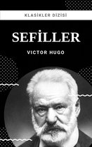 Boekomslag van 'Sefiller' van Victor Hugo, met een portret van de auteur.