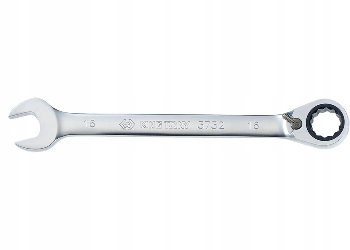 King Tony Ring Dopsleutel 7/16" 373214S - 72 Tanden