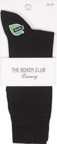 Sokken - The Boxer Club - 1 Paar  - Sokken - Heren Sokken - Bamboe Sokken - 1 Paar - Zwart