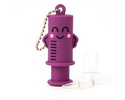 Zorghelden® Happy Ampulbreker Paars - Ampullenbreker zorg - Ampullen opener