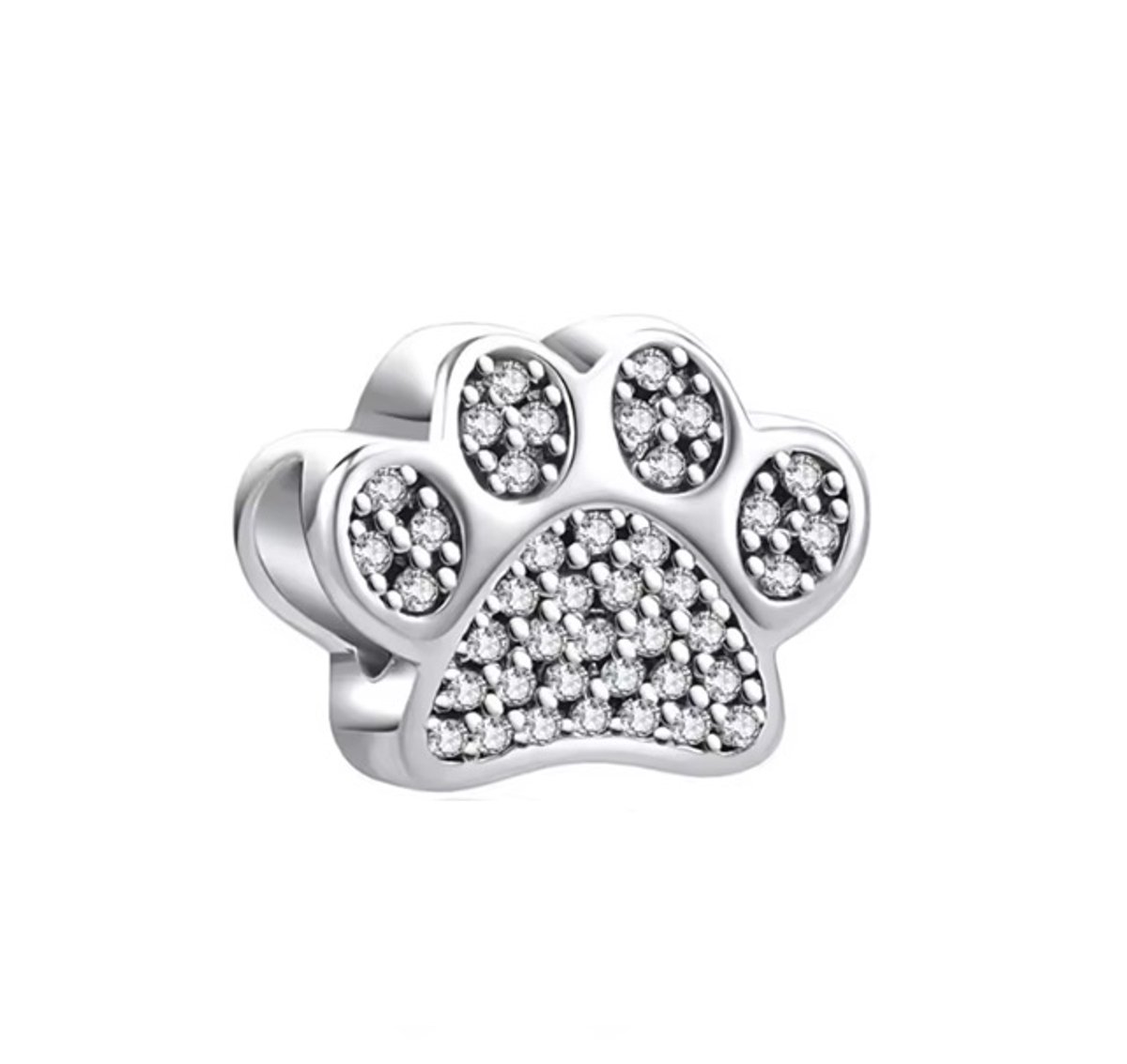 Bedel Pootafdruk – Liefde voor Dieren – 925 Sterling Zilver – RomyStones