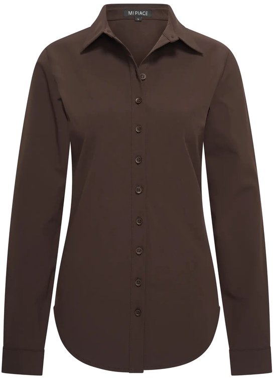 MI PIACE - Travel Blouse Uni 60840 Espresso