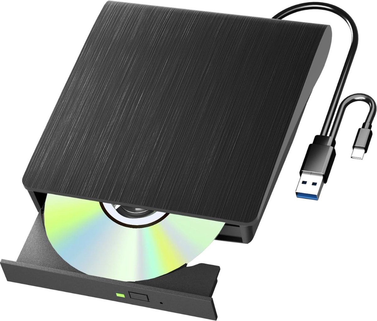 DailySupplies® DVD Speler met HDMI - Blu Ray Spelers - Externe DVVD Speler - Zwart