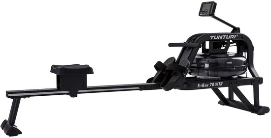 Afbeelding van Tunturi Fitrow 70 Roeitrainer Waterweerstand Zwart/Wit -