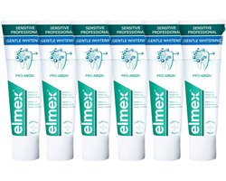 Elmex Sensitive Professional Whitening Tandpasta – 6 x 75 ml