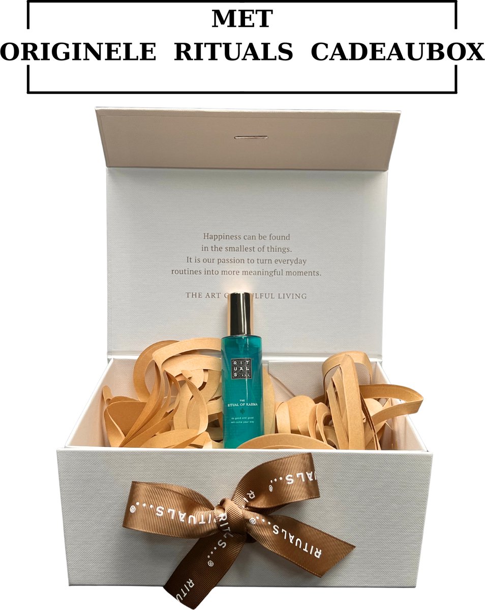Rituals - Karma - Geschenkset - HairBody Mist 50 ml in Originele RITUALS Cadeaubox