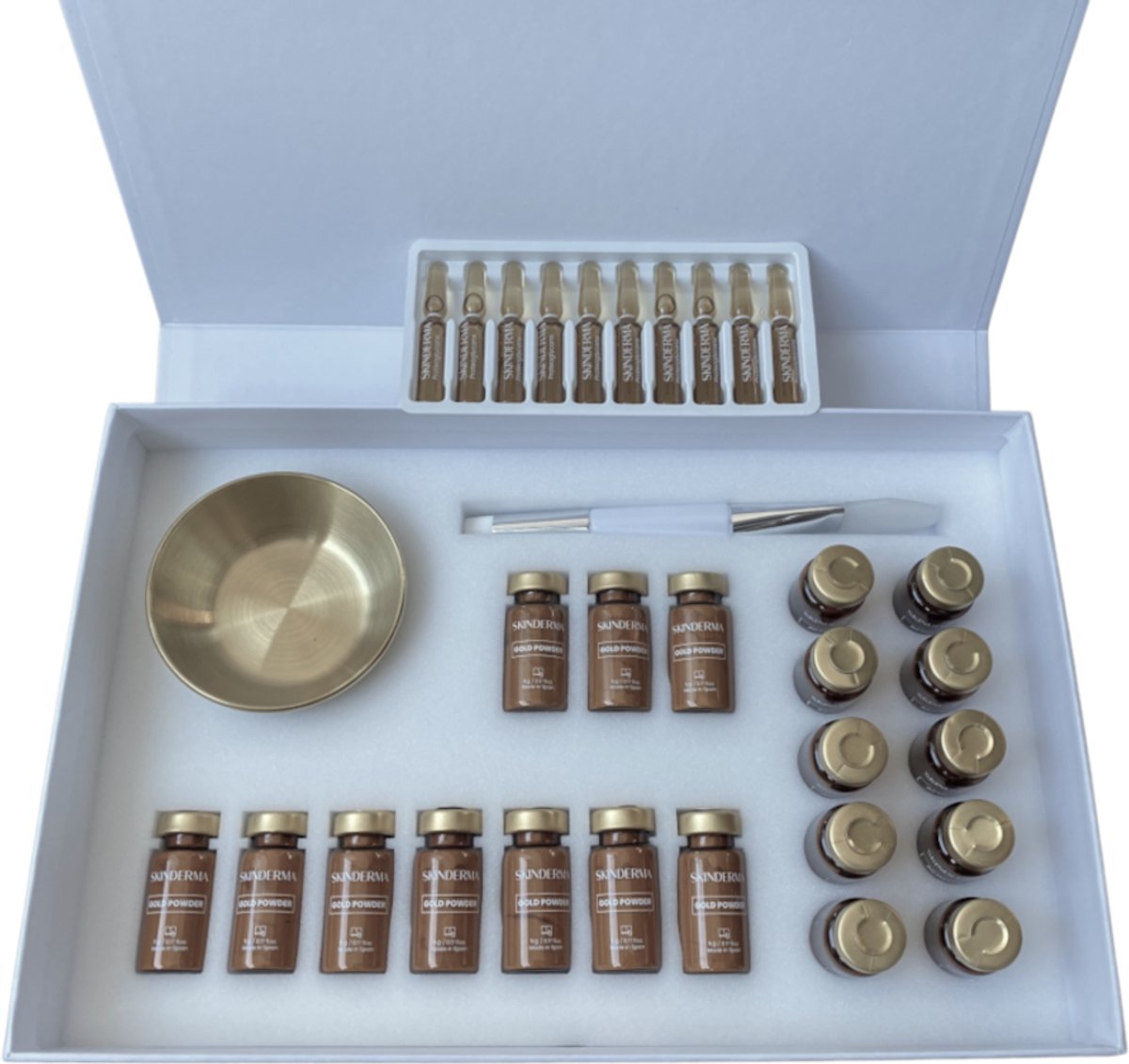 Skinderma Golden Professional Behandelingsset
