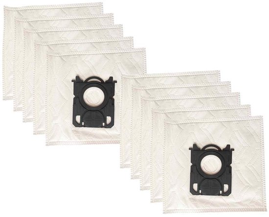 vhbw 50 x stofzuigerzakken compatibel met Makita DCL182, DCL182Z, DCL182ZB, DCL182ZW, CL121DZX stofzuiger - papier, 11,8 cm x 6 cm, lichtblauw