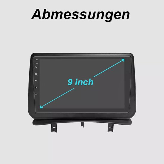Autoradio Android 15 Pour Renault Clio 3 (2005-2014) - 9 Pouces, CarPlay, GPS, WiFi, Bluetooth - Avec Caméra De Recul