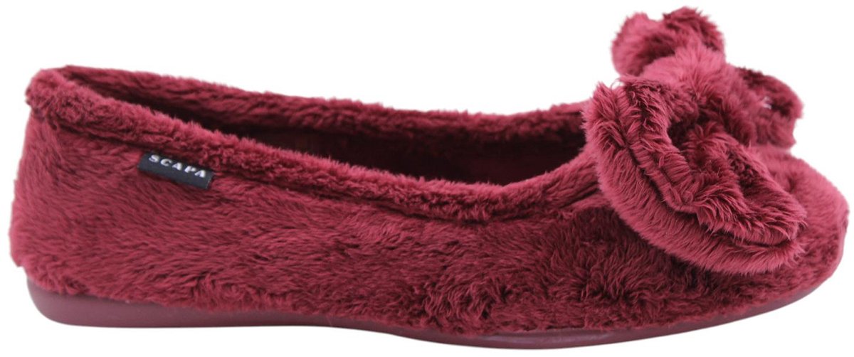 Scapa - Pantoffels - Rood - Vrouwen - Maat 37 -