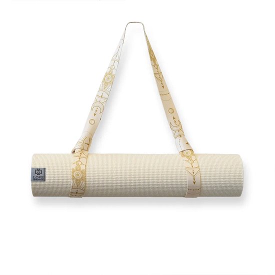 Draagriem voor Yogamat │ Fullcolour Print │ Sacred Geometry van Merkloos — afbeelding 2