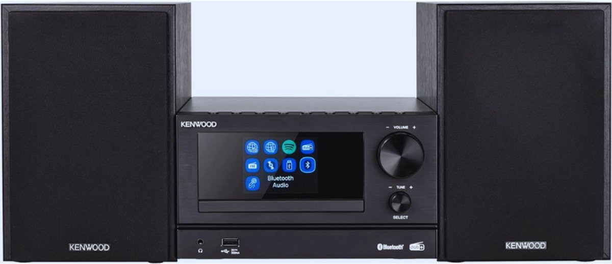 Thuys – Micro HiFi Stereo – Installatie – Internetradio, DAB+/FM, CD & USB – Zwart