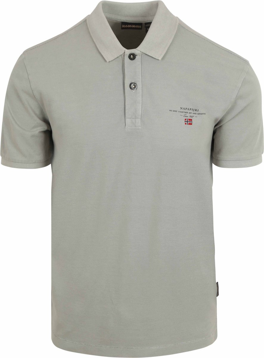 Napapijri Polo Elbas – Heren Grijs