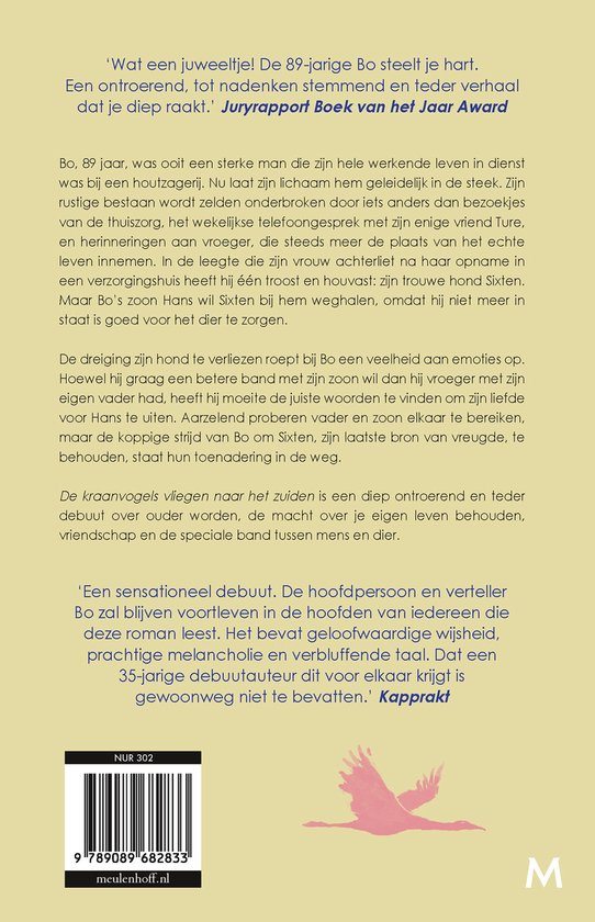 De kraanvogels vliegen naar het zuiden