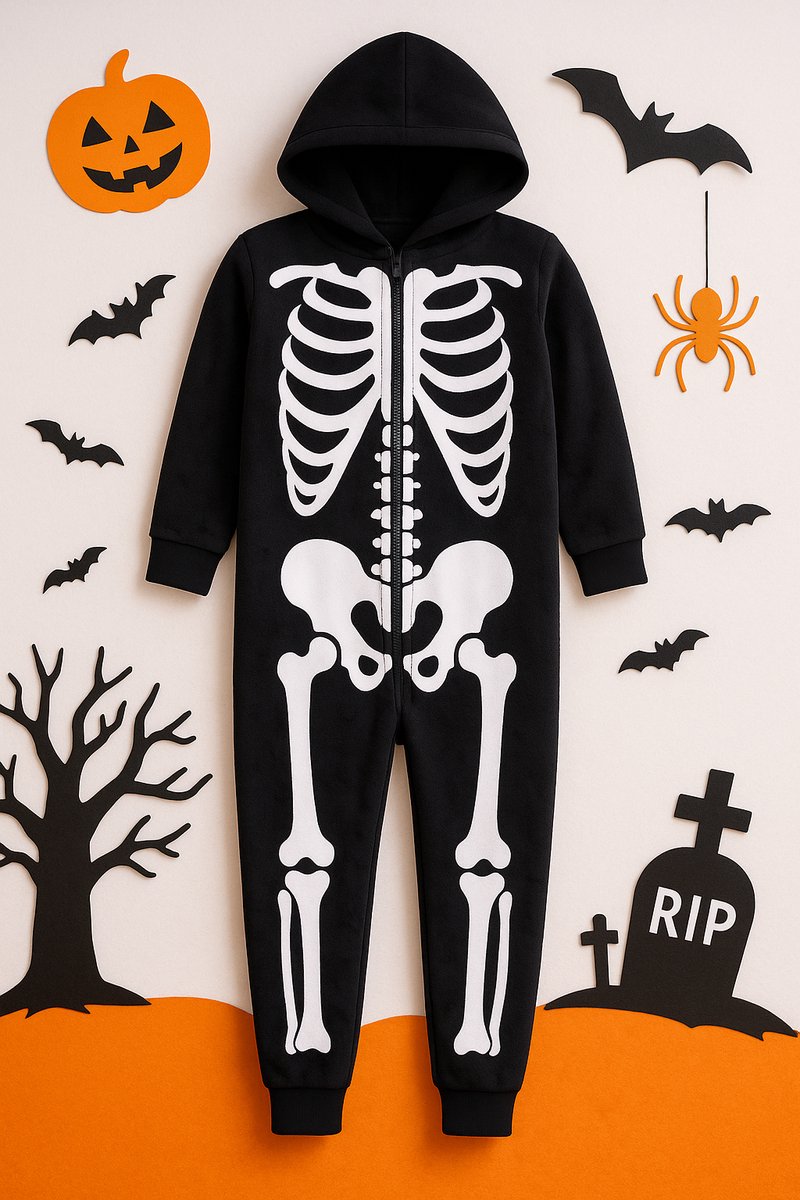 Grenouillère D'Halloween Pour Bébé Nouveau-né - Tricot Acrylique Doux - Combinaison Une Pièce Pour Fille Et Garçon