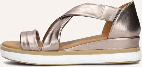 Inuovo 113012 Sandales pour femmes - Avec Talon Compensé - Femme - Bronze - Taille 38