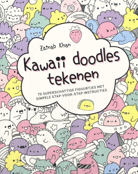 Kawaii doodles tekenen - cover