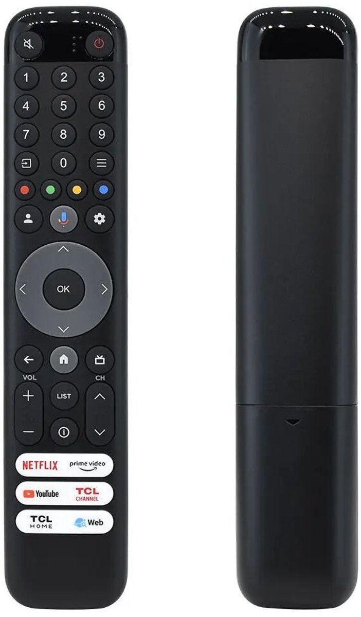 Vervangende Afstandsbediening Geschikt voor TCL - Geschikt voor alle TCL televisies - RC833