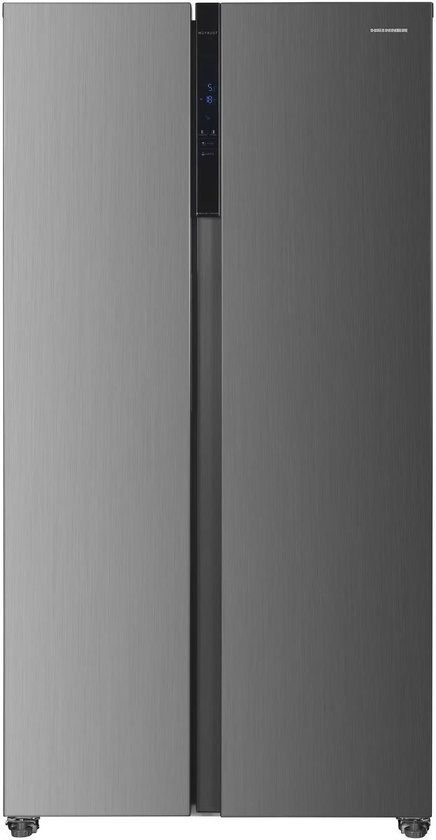 Heinner HSBS-HM532NFINVXD Amerikaanse side-by-side koelkast 532L No Frost inverter RVS LED display
