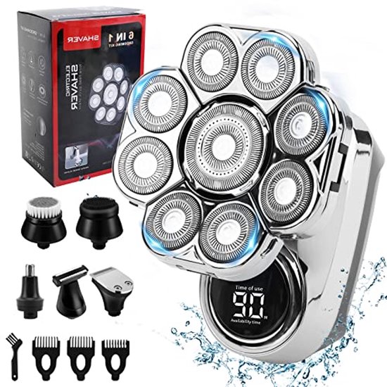 Upgrade 9D Hoofdscheerapparaat voor Heren - 6-in-1 - Upgrade - €9.903,80