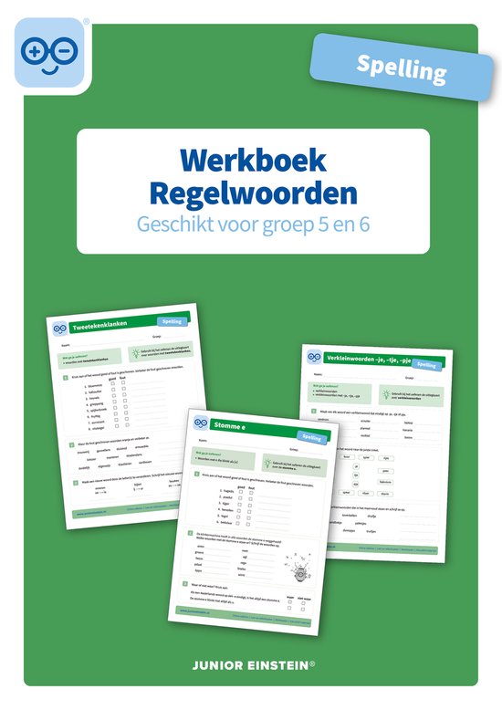 Spelling Regelwoorden geschikt voor groep 5 en 6 Werkboek - cover