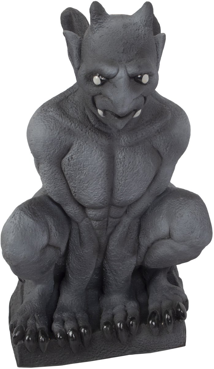 Gargoel 28 cm latex Addams Family - Feestdecoratievoorwerp - Halloween