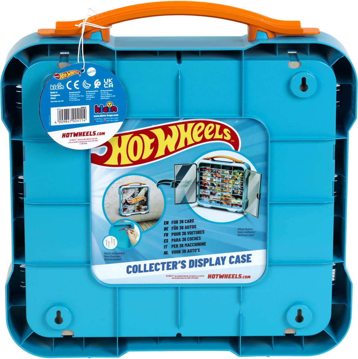Klein Toys Hot Wheels - opbergkoffer voor 36 speelgoedauto´s - 1:64 - verlicht — afbeelding 6