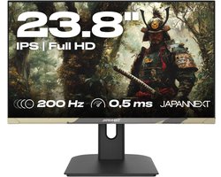 JAPANNEXT Gaming Monitor 23.8" IPS Full HD (1920x1080) 200Hz 0.5ms Camo | JN-IPS238FHD200F-HSP-Camo