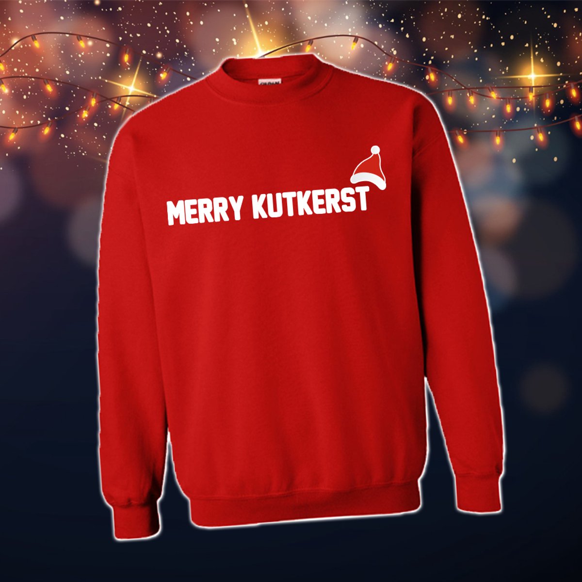 Foute Kersttrui Dames & Heren - Kersttrui met tekst Merry kut kerst | Kersttrui Maat XXL | Kersttrui Dames - Kersttrui Heren - Grappige Kersttrui met tekst | Namengigant | Incl. 2 jaar garantie