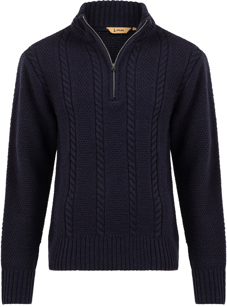 Life-line Thijz- Outdoorvest Heren Blauw