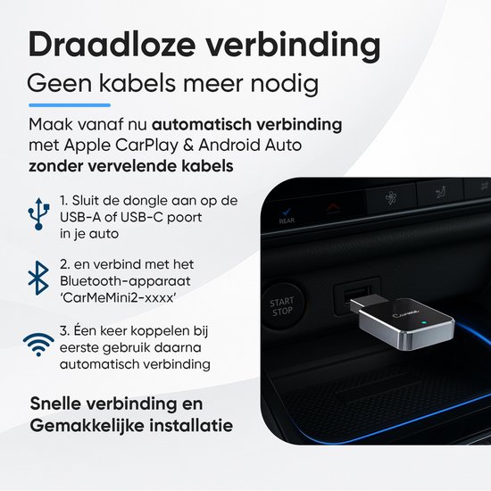 Autoplay adapter voor android autoradio