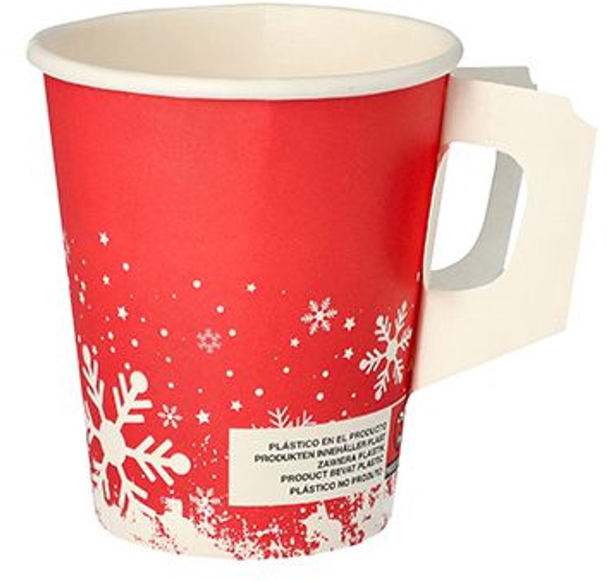 Wellsamed Wellsacup Papieren bekers, 1000 stuks, 180 ml punten, geschikt voor warme en koude dranken, feest, kinderverjaardag, picknick, grillen