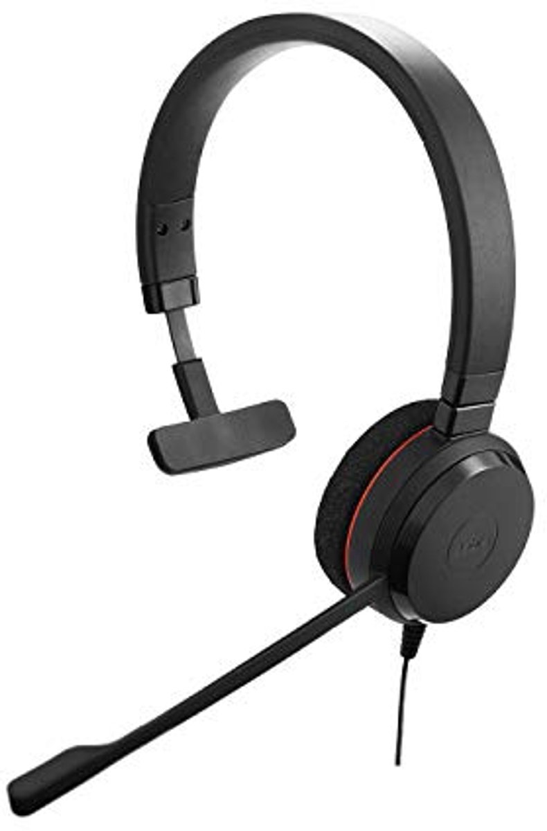 Professionele VoIP Headset met Noise Cancelling - USB-A met Controller - Zwart