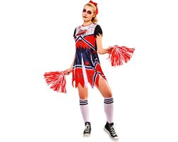 Zombie Cheerleader Volwassenenkostuum - Rubies - Maat L