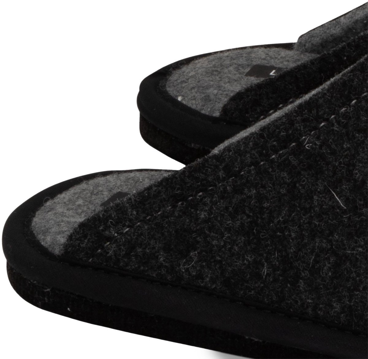 Löwenweiss Hausschuhe Hygge Bicolor 2800BC Anthracite-Grey-46