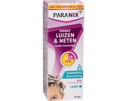Paranix® Behandelingsshampoo Tegen Hoofdluizen En Neten 15 Min 200 ml + Kam