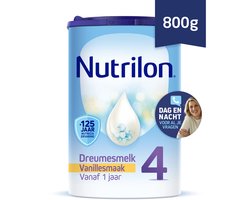 Nutrilon 4 Vanille Dreumesmelk - Flesvoeding Vanaf 1 Jaar - 800g