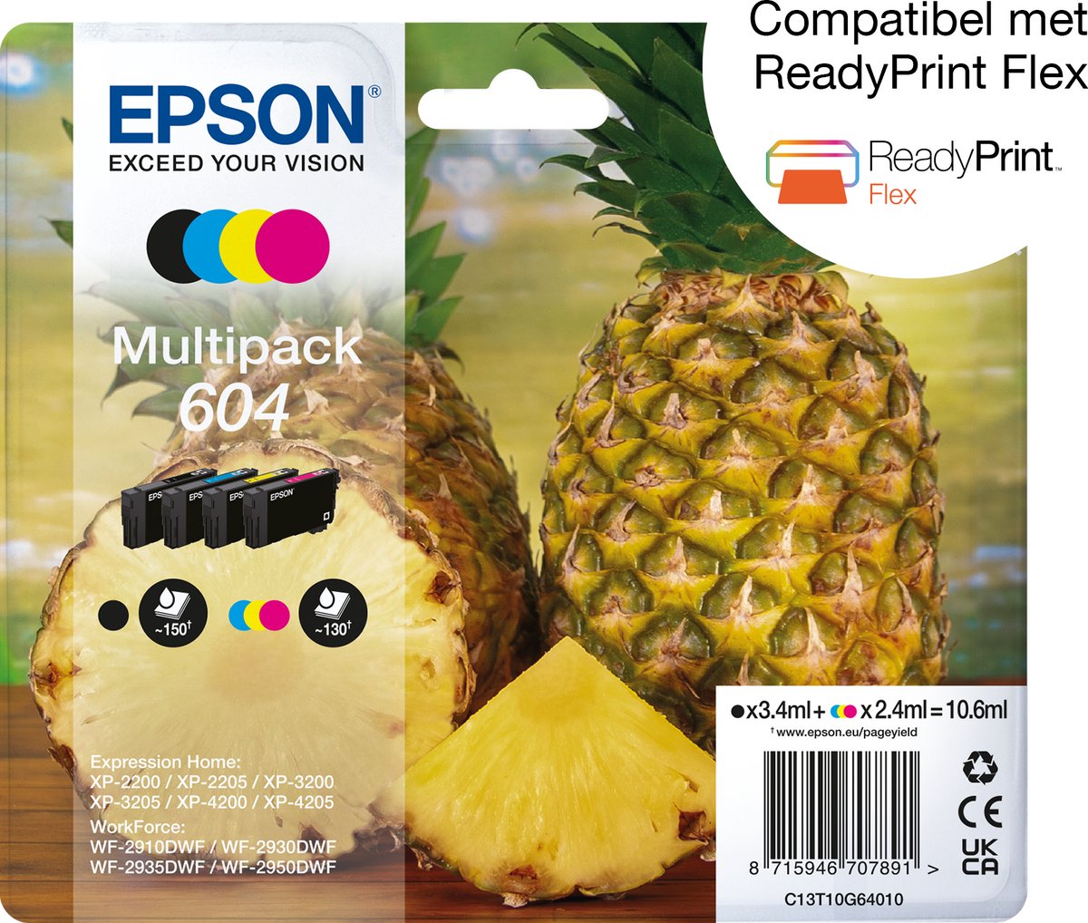 Epson 604 Cartridge Combo Pack
