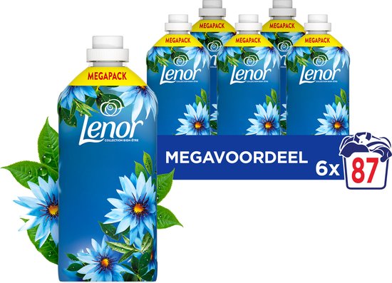 Lenor Adoucissant - Envolée d’Air - 6 x 87 Lavages