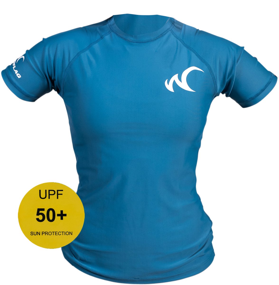 Watrflag Rashguard Murcia - Dames - Blauw - UV beschermend surf shirt regular fit — afbeelding 2