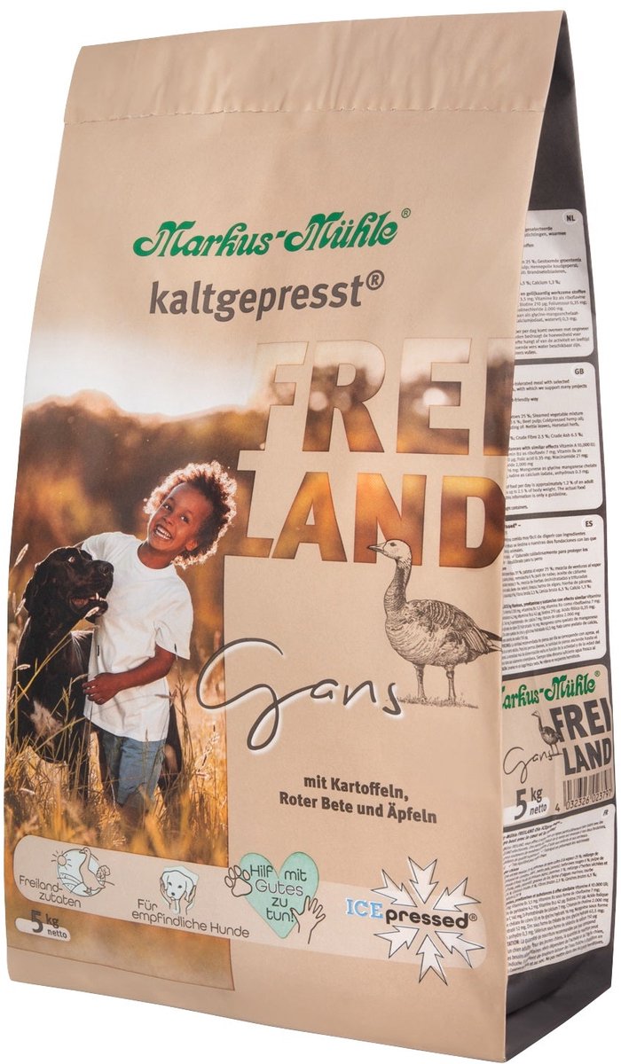 Markus-Mühle Markus Mühle Freiland Hondenvoer - Gans - 5 kg