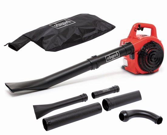 Scheppach Benzine Bladblazer LBH2600P - Met zuigfunctie & mulchfunctie - 25,4cc - 2-takt - 700W - 50L opvangzak
