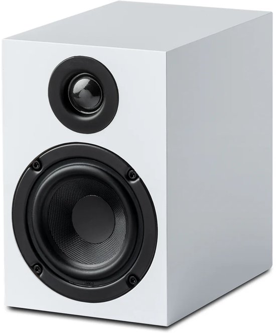 Pro-Ject Speaker Box 3E Boekenplank Speakers - Krachtig Geluid - Compact Ontwerp - Natuurlijke Klank - Wit van Pro-Ject — afbeelding 2