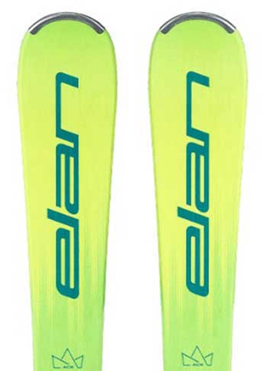 Elan Rc Ace Jr Shift + El 7.5 Gw Ca Jrs Blk [h] Junior Alpin Skispakket Geel 130 Kinderen