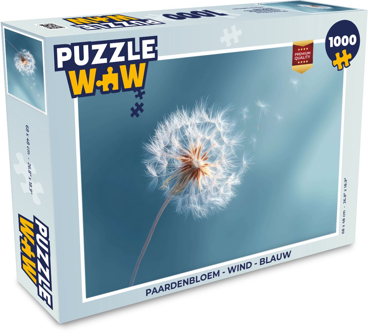 Paardenbloem - Wind - Blauw