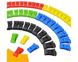 Sokkenklemmen voor wasmachine en droger - 50 stuks sokkenhouders en sokkenclips