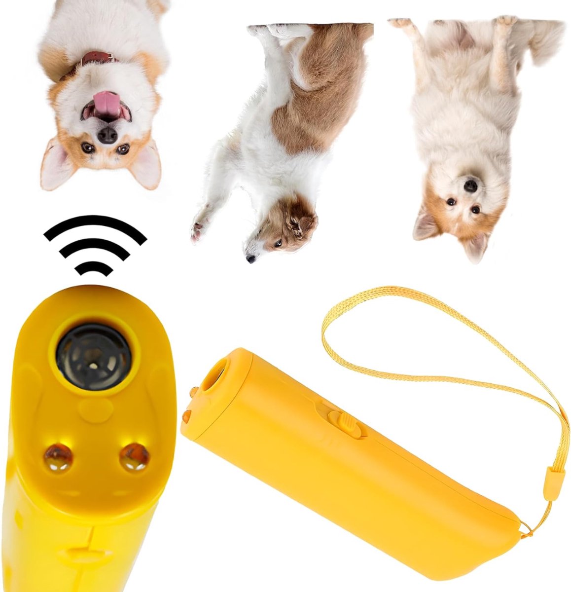 Lexium Anti Blaf Apparaat - Anti Blafband - Anti Blaf Apparaat Voor Kleine en Grote Honden - Zonder Schok - Oplaadbaar - Blafband voor Honden - Anti Blaf - Waterbestendig - Diervriendelijk - Blafband Voor Honden - Blafband -