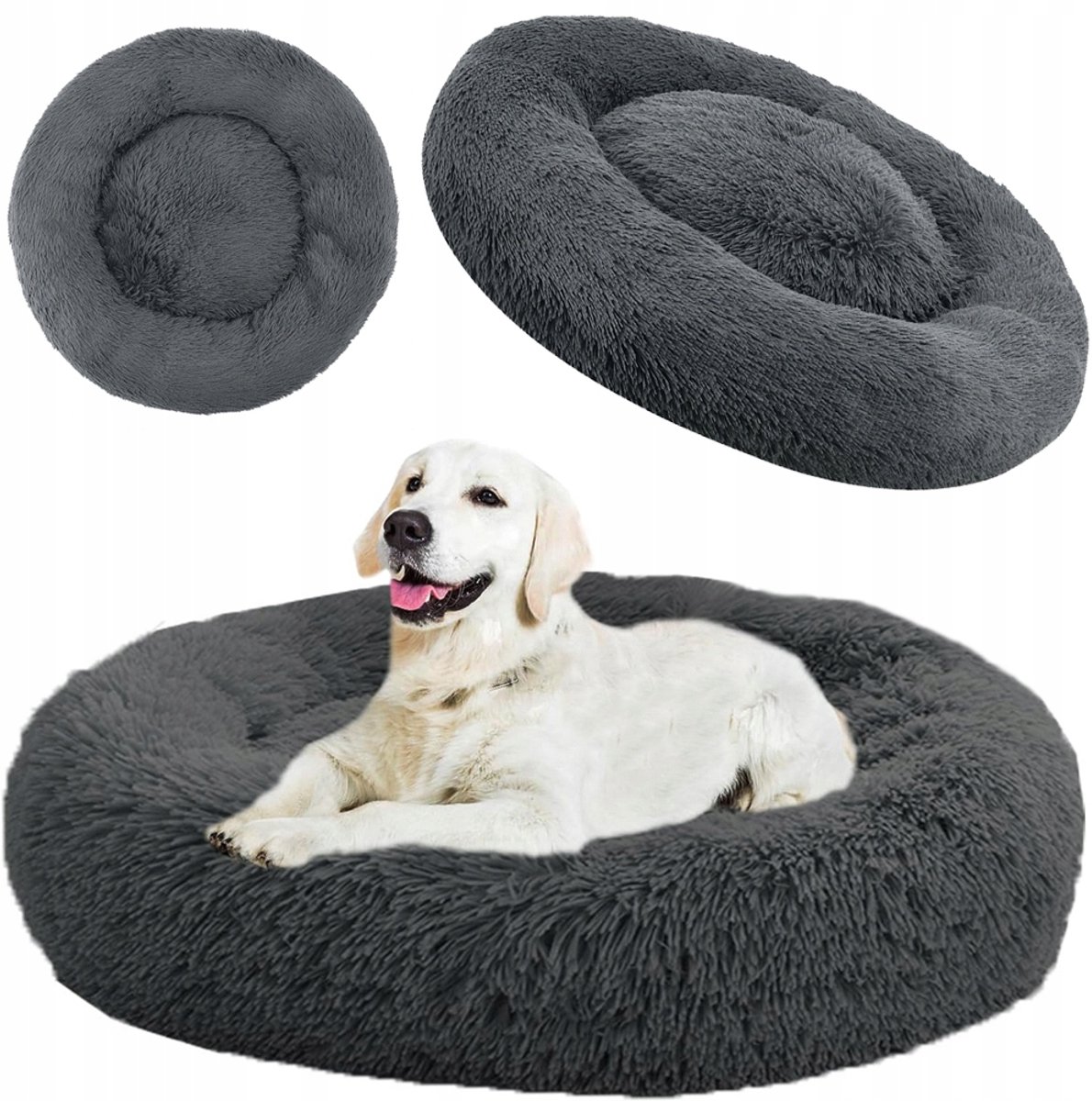 Zacht Pluche Hondenkussen Kattenmand 100cm - Comfortabel en Wasbaar