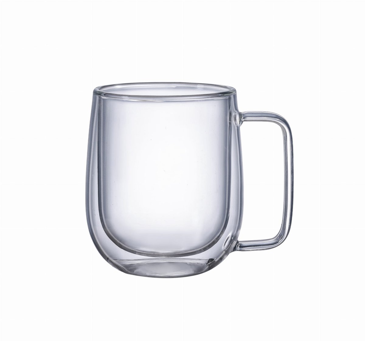 Glazen met oor van borosilicaatglas, 2x250ml