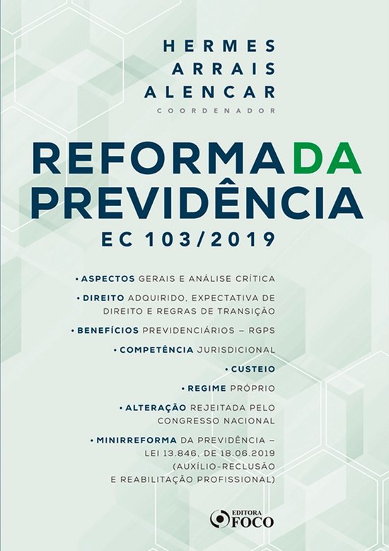 Reforma da previdência: EC 103/2019 - 1 ed - 2020. - cover